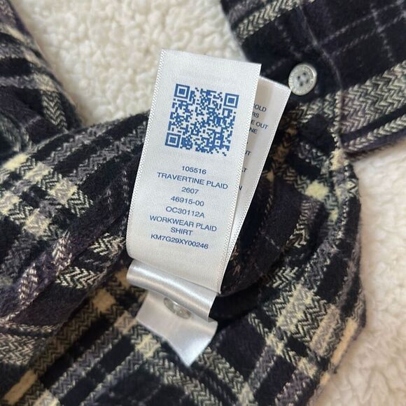 True Religion Workwear Plaid Flannel Shirt Men’s Size XL - Picture 7 of 10